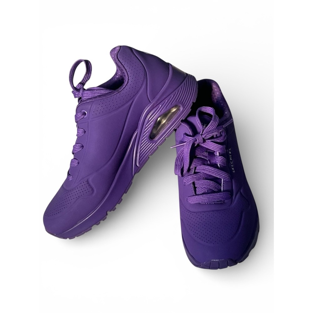 Skechers Purple Athletic Sneakers - Picture 9 of 11